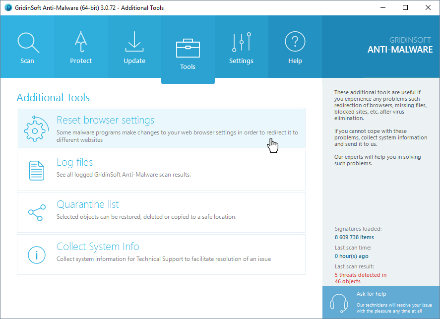 Adaware Secure Search removal tool