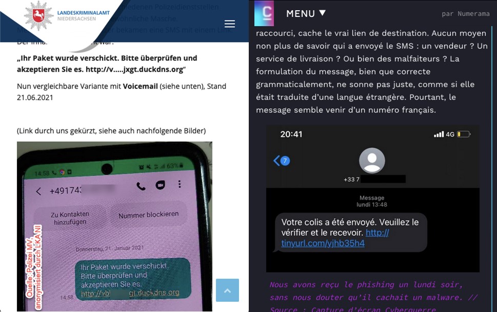 Android-haittaohjelma Roaming Mantis
