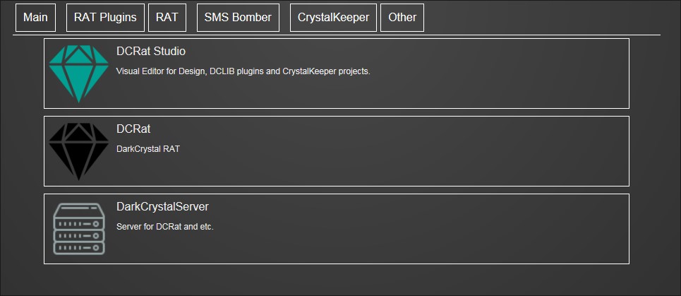 Κακόβουλο λογισμικό DarkCrystal RAT